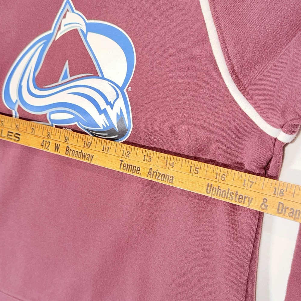 NHL Avalanche Long Sleeve Sweater  Size Medium - Picture 3 of 5